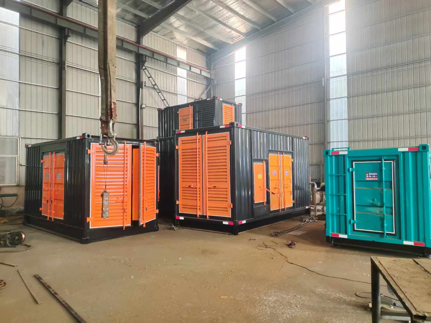 宝山500kw柴油发电机组可以带动多少功率设备？